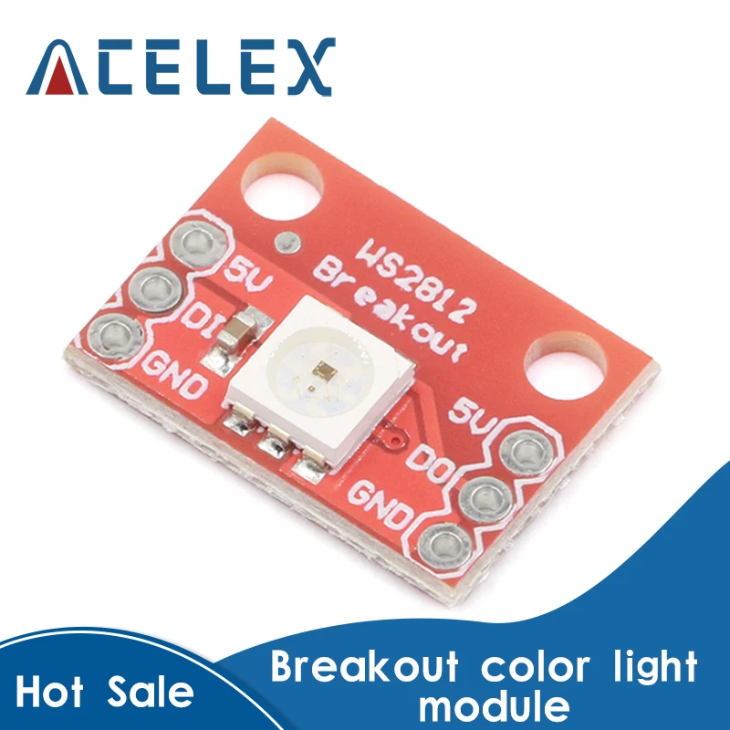 New WS2812 RGB LED Breakout module For arduino