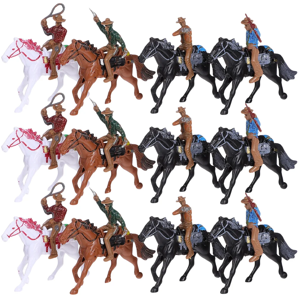 

Model Desktop Adornments Table Layout Decors Cowboy Models Sand Home People Western Figure Mini Action Figures