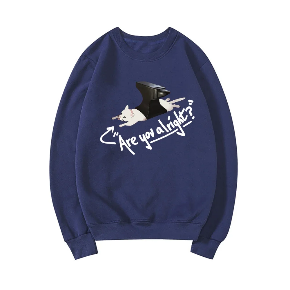 

Женская толстовка с рисунком в виде кошки