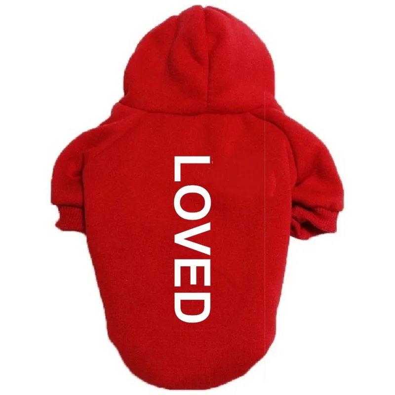 

Pet Clothes Spring Autumn Dog Hoodie Fleece Warm Sweater Large Medium Small Dog Coat Schnauzer French Bulldog Teddy Dog Clothes