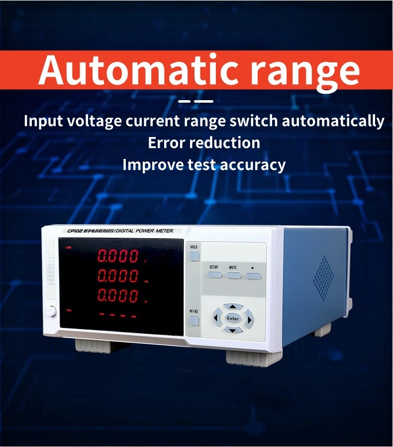 Отображение напряжения 3-600 В и тока MYAMI 5mA-20A а также коэффициента мощности частоты