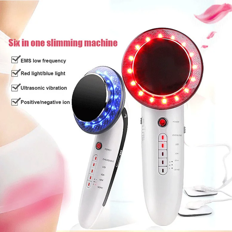 Newest Ultrasound Slimming Equipment Portable Tens Massager 3 In 1 Ultrasonic Body Slimming Machine Microcurrent Body Shaping