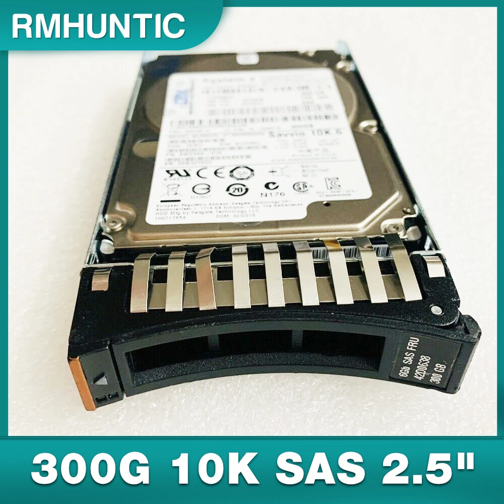 HDD For Lenovo Server Hard Disk X3500 X3550 X3650 42D0638 M2 M3M4 300G 10K SAS 2.5