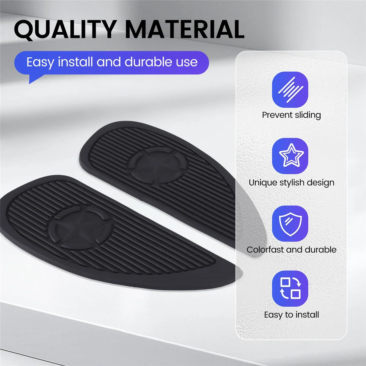 1 пара мотоциклетных тяговых накладок на бак боковая газовая наколенница защита