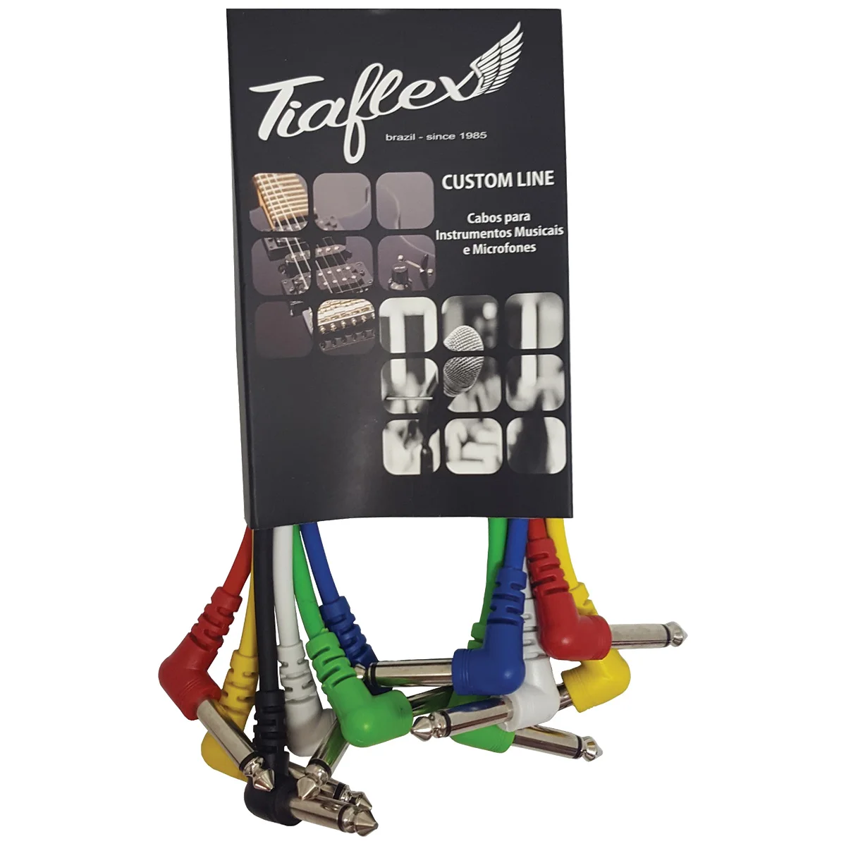

PEDAL CABLE P10 90 °/P10 25 CM WITH 6 COLORFUL PARTS