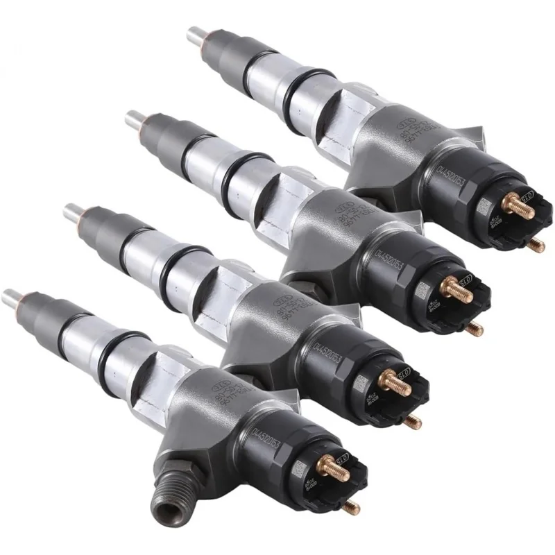 4PCS 0445120153/201149061 Форсунка дизельного топлива совместимая с Камаз. Автомобильный.