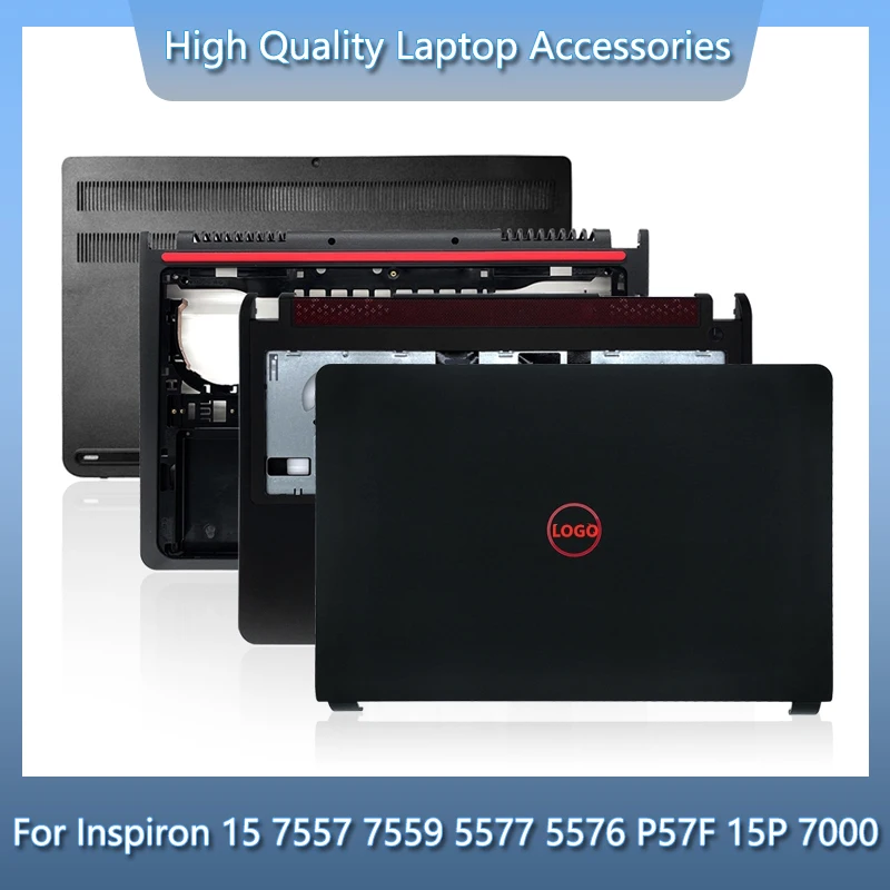 Новый ноутбук для DELL Inspiron 15 7557 7559 5577 5576 P57F 15P 7000 задняя крышка ЖК-дисплея/передняя