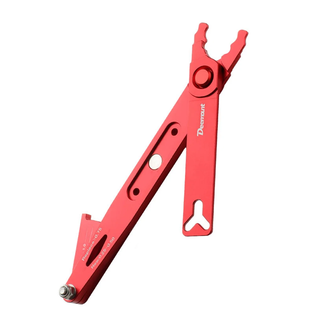 

Ruler Chain Wear Indicator Aluminum Alloy Bicycle Accessories Black/red Chain Gauge Cycling Parts Measurement Pliers
