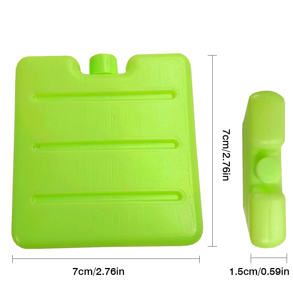 High Quality 1PC Mini ABS Reusable Freezer Cool Block Ice Pack Outdoor Picnic Travel Lunch Box Cooler Ice Box images - 6