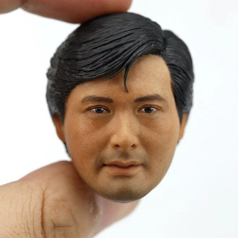 1/6 масштаб Chow Yun Толстая голова играющая в гангленд босс китайская голова-звезда