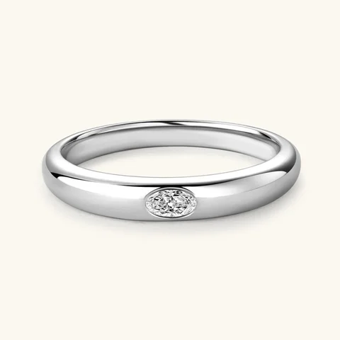 Lnngy Bling 0.1ct овальная вырезная искусственная серебряная пара обещает вечное кольцо для влюбленных свадебные аксессуары