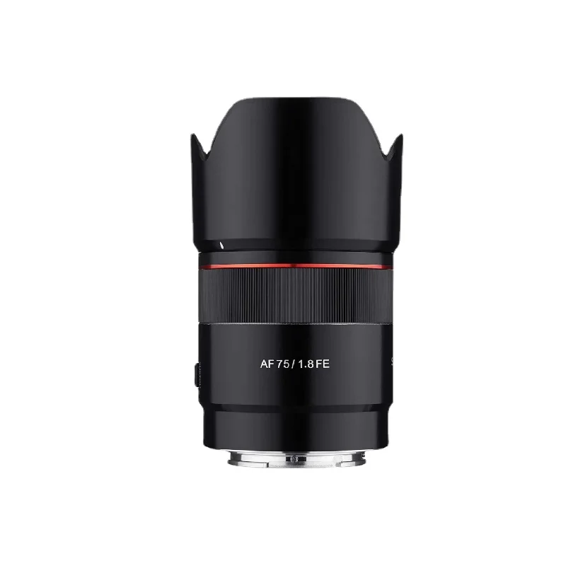 

Samyang AF 75 мм F1.8 компактный телеобъектив с автофокусом для Sony FE Mount, черный (SYIO75AF-E)