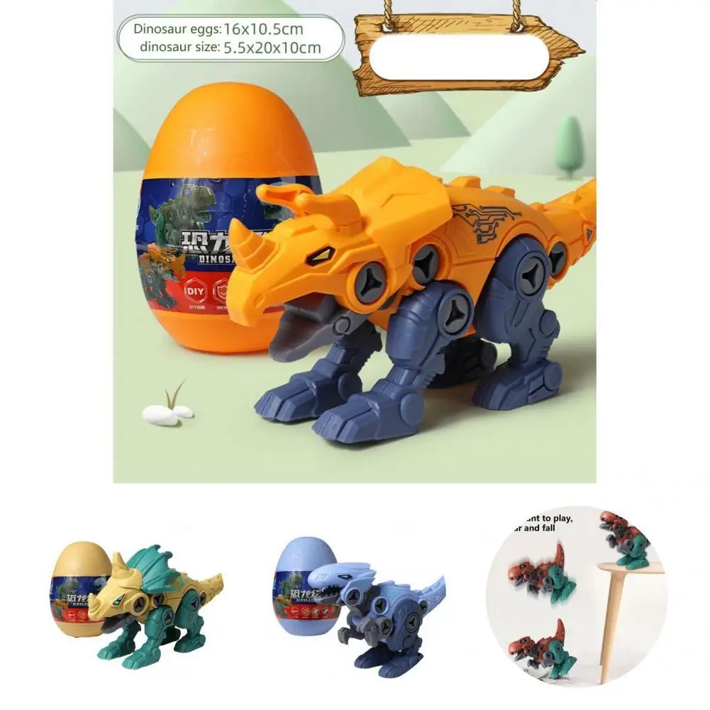 

Яркий внешний вид, передвижной шарнир, разборный динозавр, строительные игрушки для детей