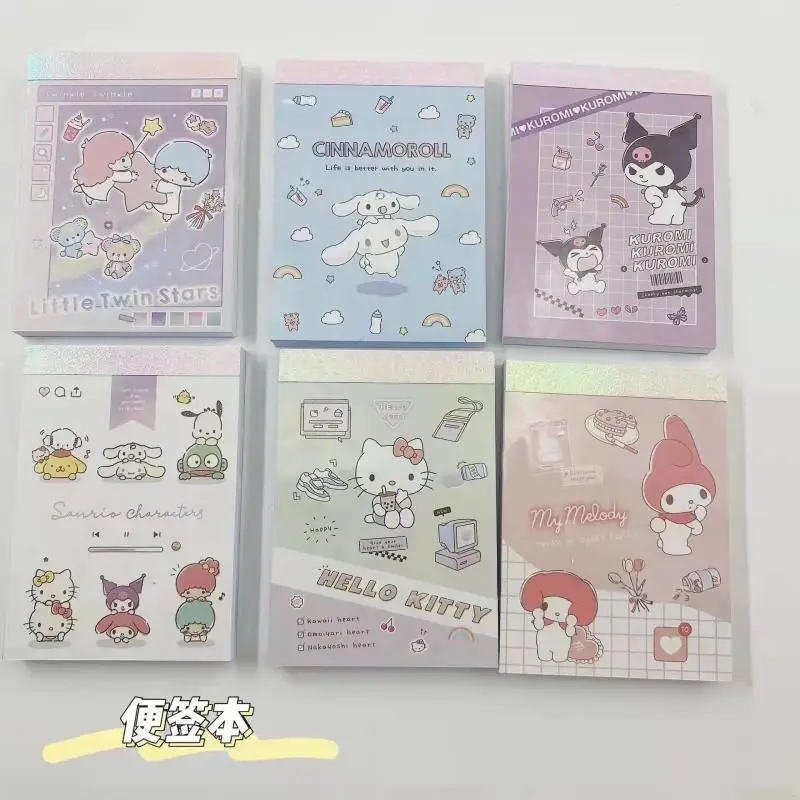 

Kawaii Sanriod аниме серия Cinnamoroll Kuromi Mymelody Hello Kt большая коллекция тетрадь удобная книга подарок для мальчика девочки
