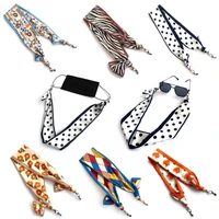 silk ribbon glasses chain webbing scarf mask lanyard multifunction sunglasses mask rope eyewear accessories
