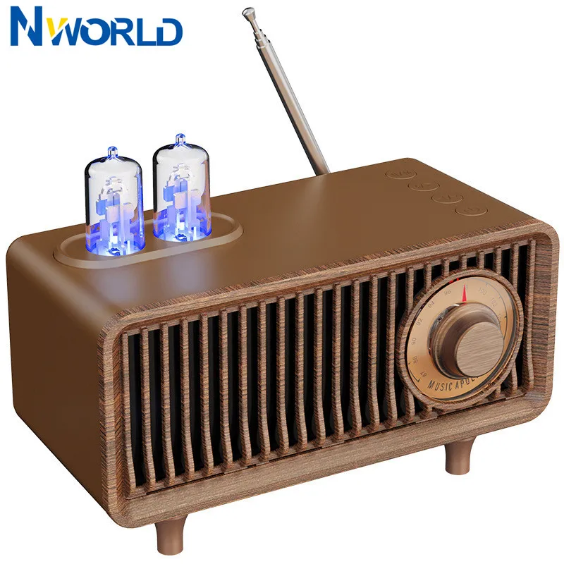 

Bluetooth-колонка с сабвуфером, в стиле ретро