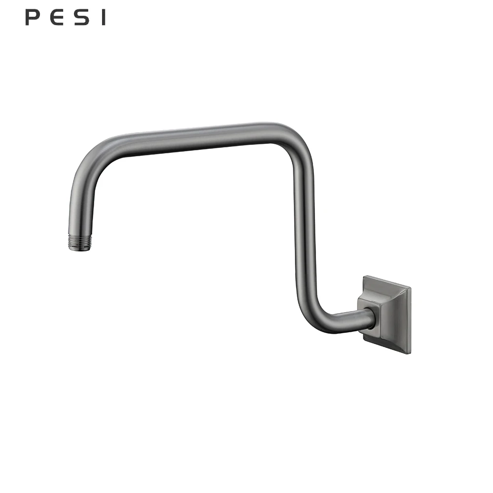 

Настенный удлинитель для душа, держатель насадки из нержавеющей стали для локтя, аксессуары для ванной комнаты, трубка для ванны, матовое золото