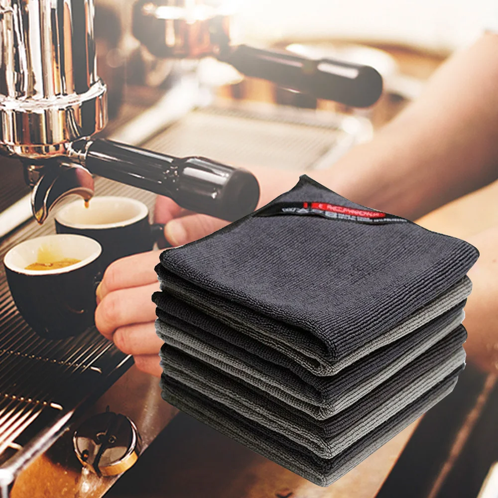 

4 Pcs Coffee Machine Cleaning Cloth Waffle Weave Dish Cloths Absorbent Cotton Kitchen Drying Dish Bar Counter Towels For Clean