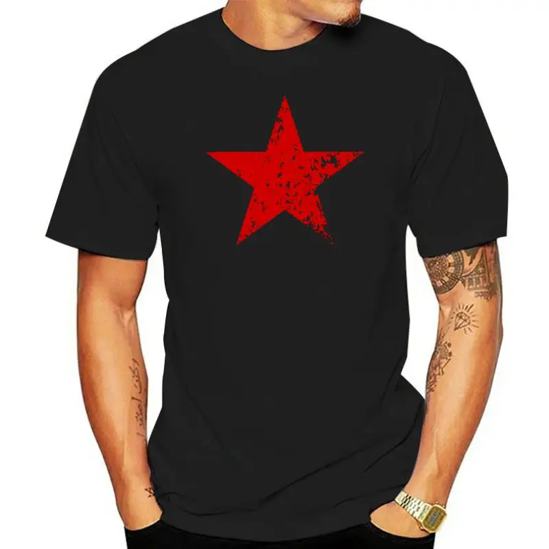 

Red Communist Star Cuba Men T-Shirt - Che Guevara Marx Communism Cool Casual pride t shirt men Unisex New Fashion tshirt