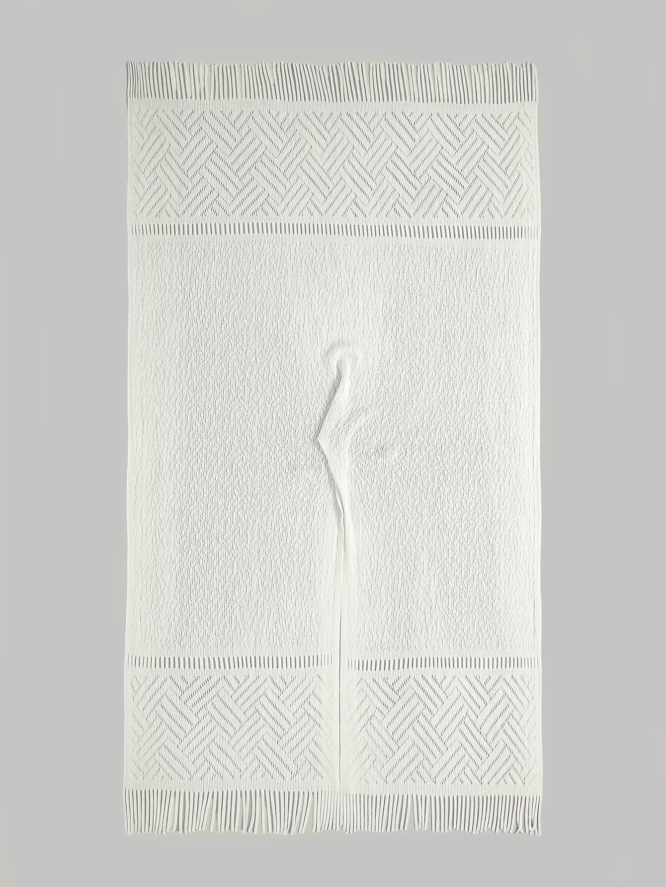 Модная вязаная шаль с кисточками женский зимний теплый палантин ветрозащитная