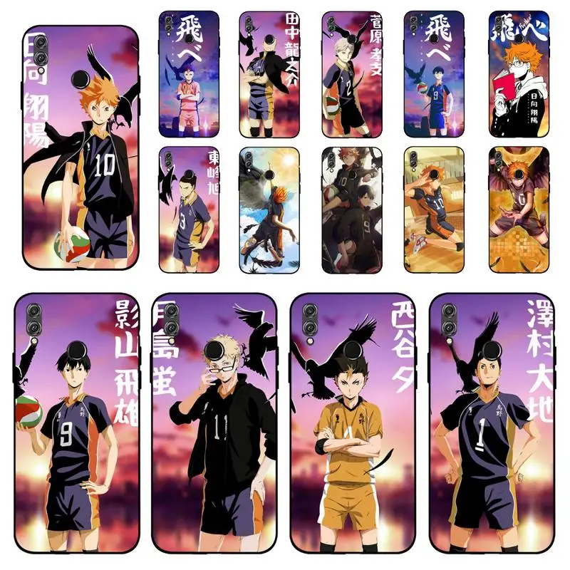 

MaiYaCa Haikyuu Hinata attacks Anime Phone Case for Huawei Honor 10 i 8X C 5A 20 9 10 30 lite pro Voew 10 20 V30