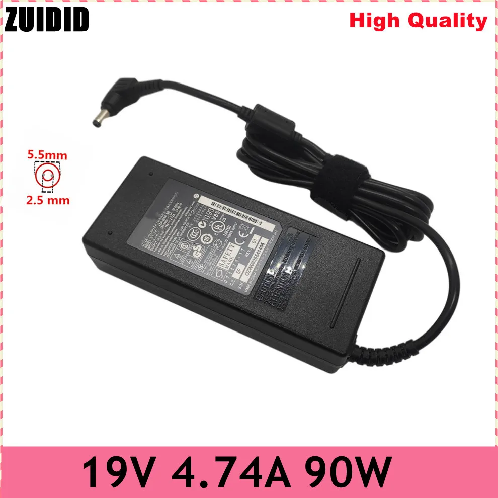 

19V 4.74A 90W 5.5x2.5mm AC Power Supply Notebook Adapter Charger for ASUS Laptop A46C X43B A8J K52 U1 U3 S5 W3 W7 Z3 for Toshiba
