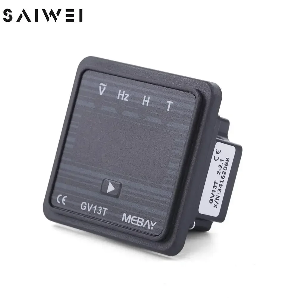 MEBAY GV13T дизельный генератор цифровой дисплей прибор вольтметр частота часовая