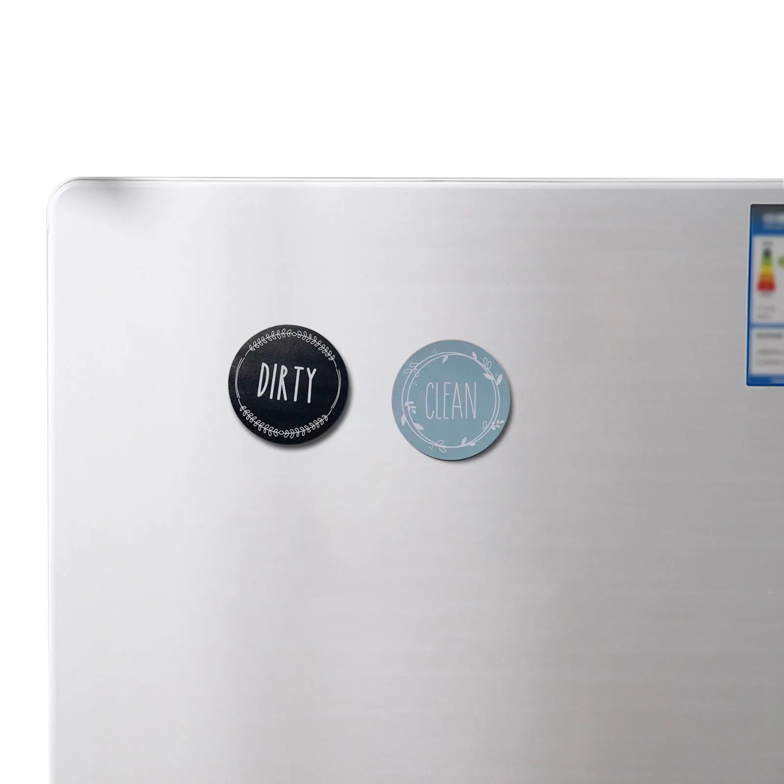 

Чистый грязный магнит для посудомоечной машины, принадлежности для мытья посуды, домашняя организация и хранение, двусторонний чистый гряз...