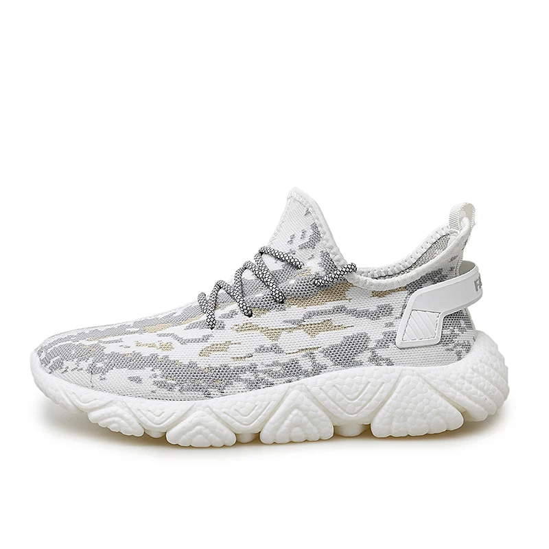 2023 Mesh Breathable Sneakers Lightweight Men Casual Shoes Lace-Up Casual Shoes Flats Running Sneakers Size 39-45