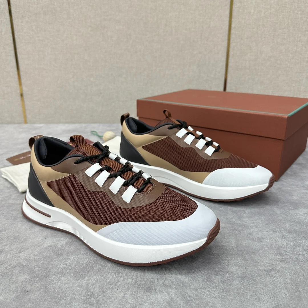 Кроссовки Loro Piana Повседневная обувь дышащий Износостойкий Сейсмостойкий