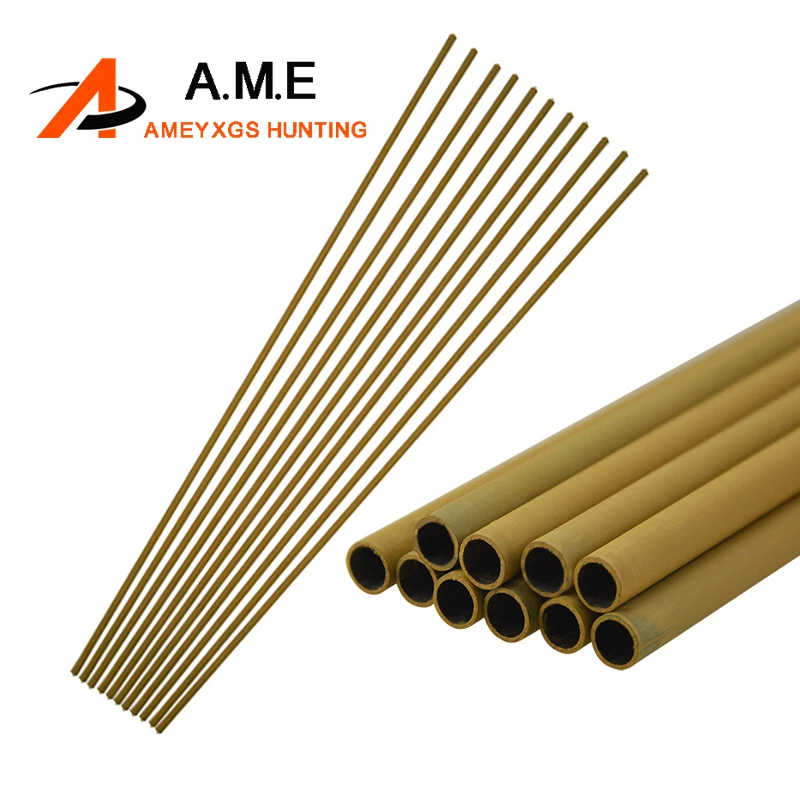 

10pcs 30" Archery Pure Carbon Mixed Carbon Arrow Shaft Spine 450/500 ID6.2mm For Compound Recurve Bow Shooting Hunting DIY Arrow