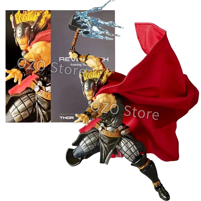 Фото В наличии: Фигурка Тора Ac Toys Kaiyodo Amazing Yamaguchi Revoltech Thor, коллекционная модель аниме-фигурки, игрушки Ko Toys, подарки №1