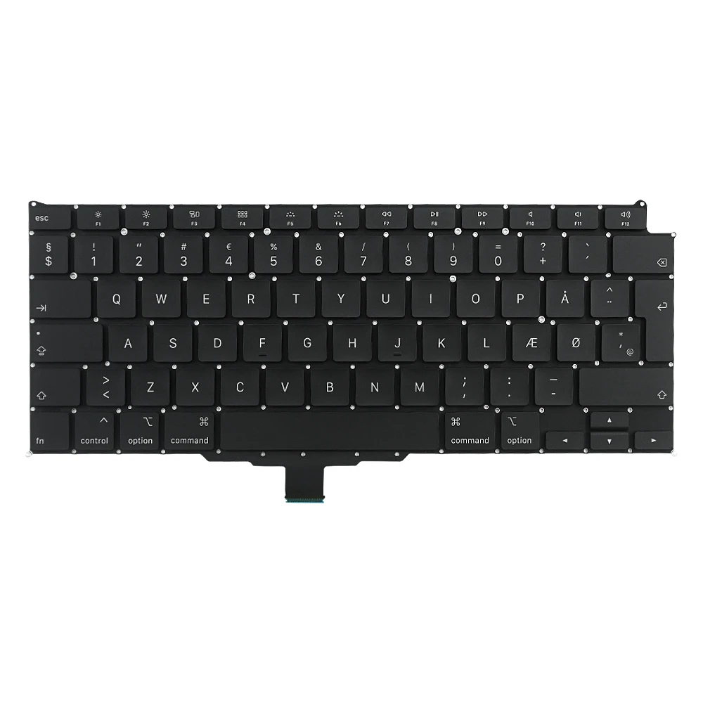 

HONGJIE Laptop Keyboard A2179 for MacBook Air Retina 13'' Early2020 Laptop DENMARK Keyboard