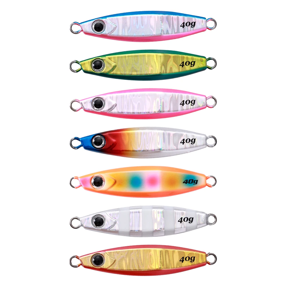 

AOCLU Wobbler Speed Slider 40g 60g 80g 100g Lure Cast Jig For Deep Sea Big Game Tuna Seabass Fight Fishing Fake Bait Artificial