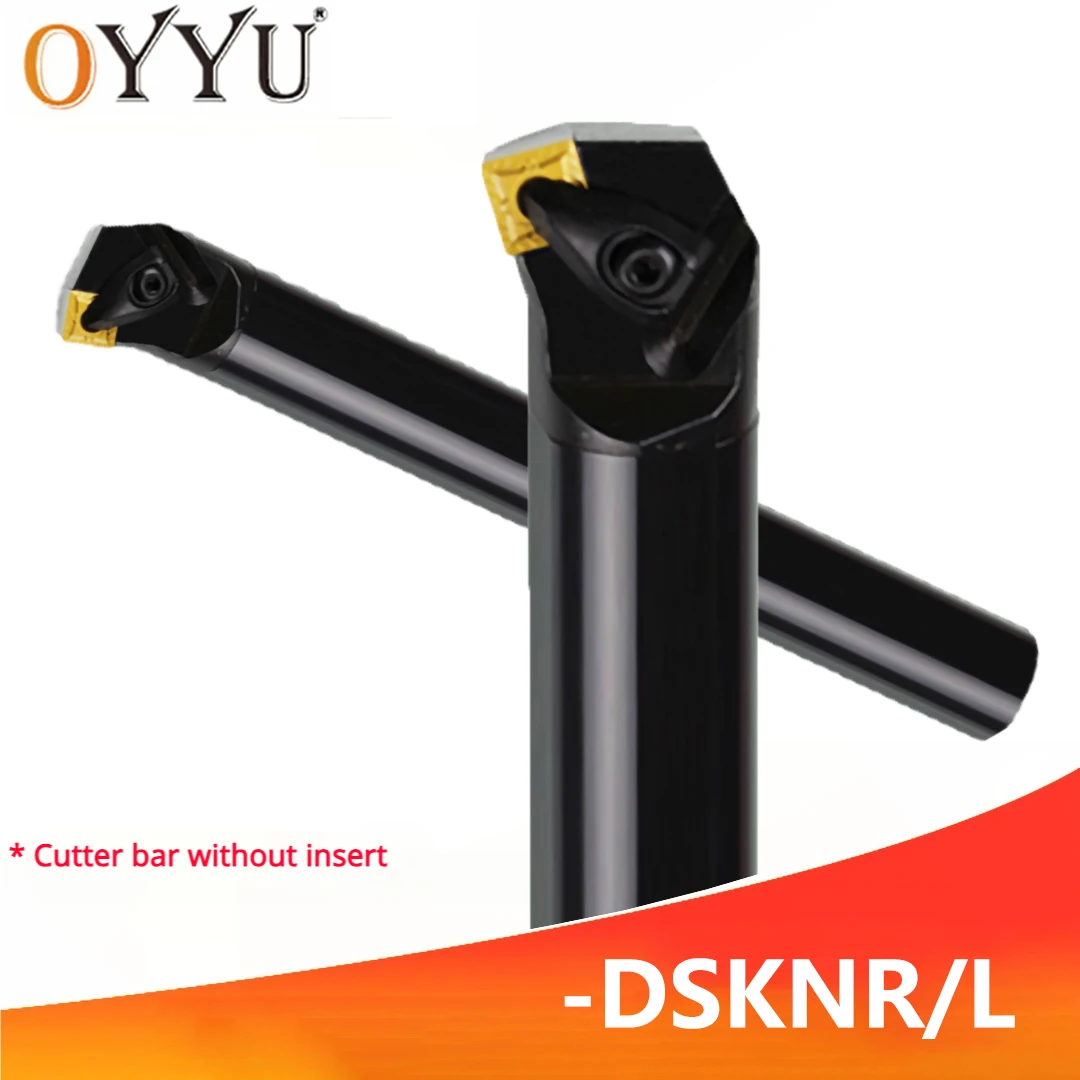 Фото OYYU DSKNR S20R-DSKNR12 S25S-DSKNR12 Внутренний держатель инструмента D-типа Расточная оправка S20R S25S DSKNR12 DSKNR15 Хвостовик с ЧПУ Используйте вставку SNMG №1