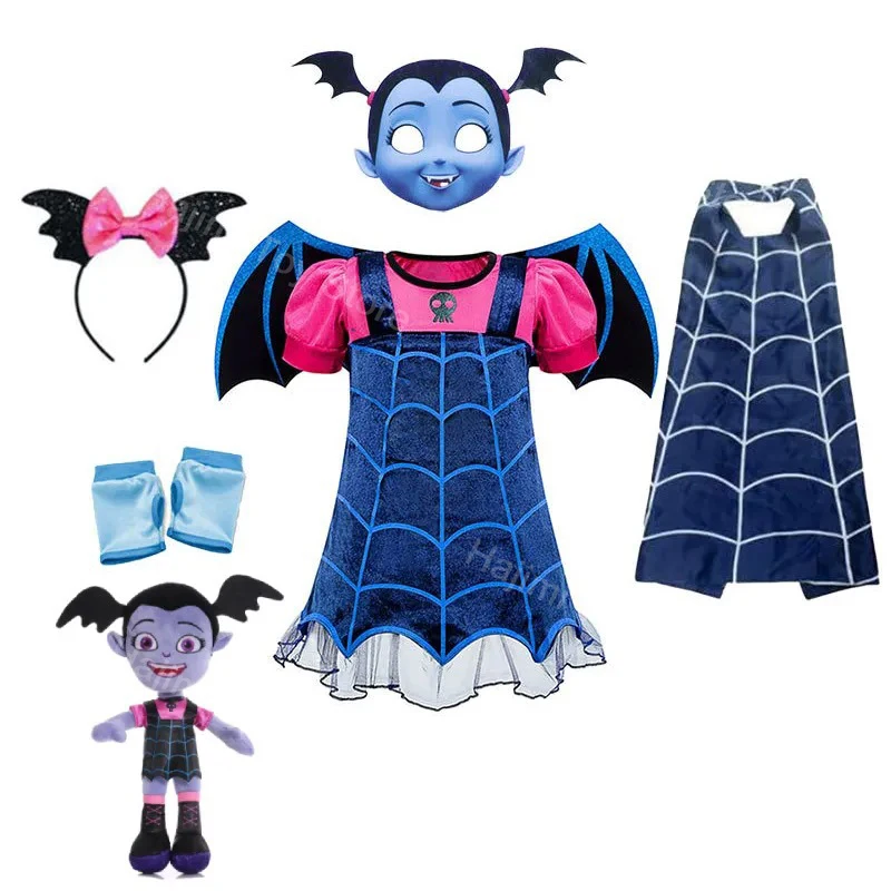 

Disney Vampirina DSN Clothing Toy Vampirina Jumper Cosplay Princess Dress Up Costume Juguetes Halloween Party Suit Navidad Gift