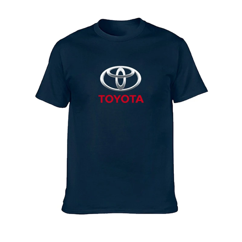 

Toyota LOGO 2022 summer new men's hot color T-shirt short-sleeved fashion sports casual T-shirt loose top men