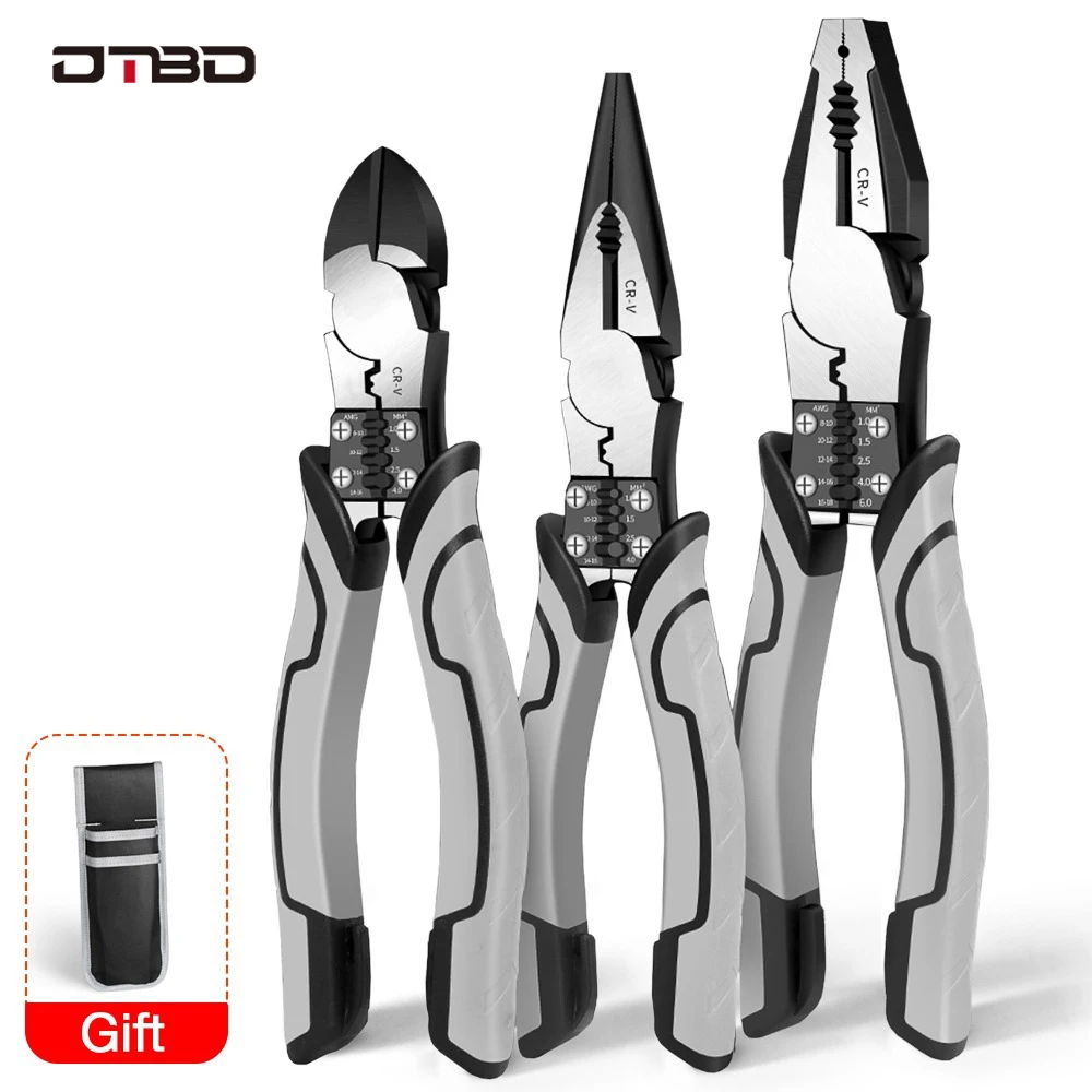 

Needle Nose Pliers Hardware Tools Universal Wire Cutters Electrician Multifunctional Universal Diagonal Pliers