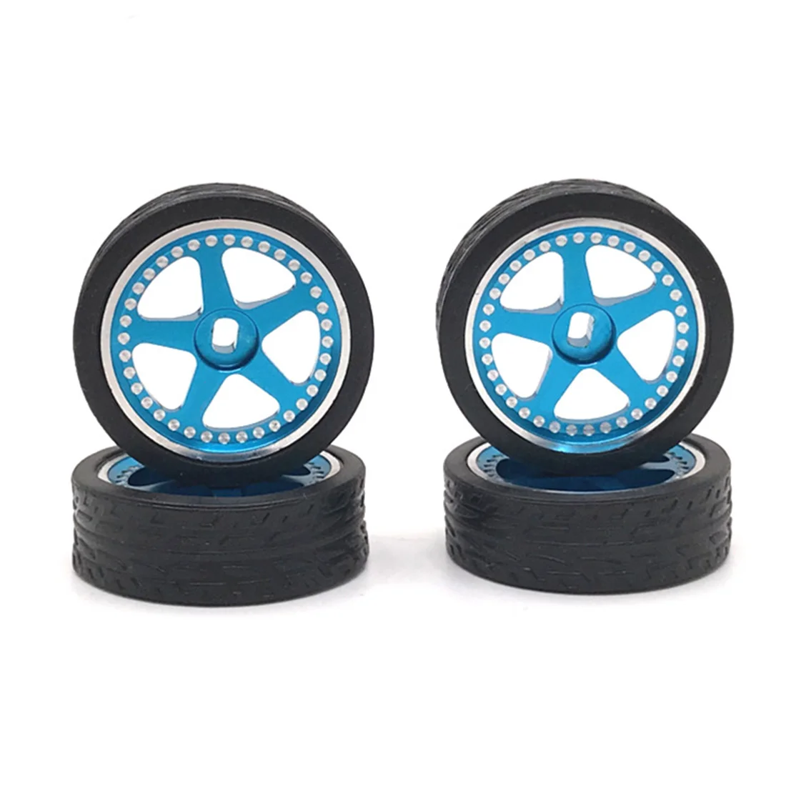 

4 шт., 26 мм набор резиновых шин для Wltoys 284131 K969 K989 P929 Mini-Z 1/28