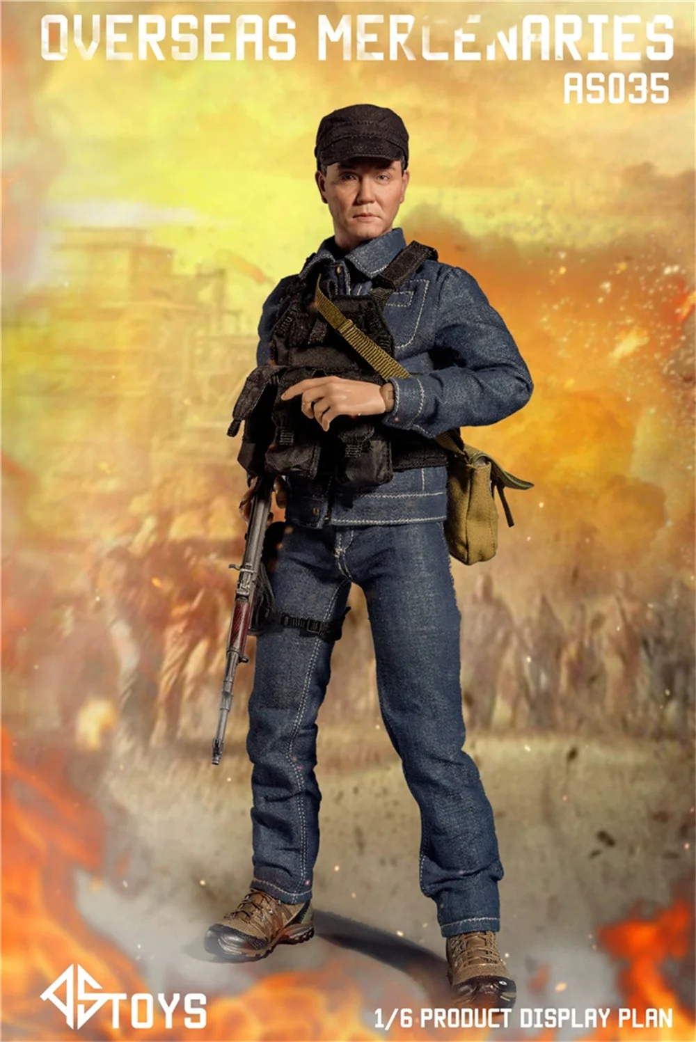ASTOYS1/6 AS035 зарубежный наемник Тактический Костюм резьба голова Солдат модель подходит 12 дюймов экшн-Фигурки Коллекция тела хобби игрушки