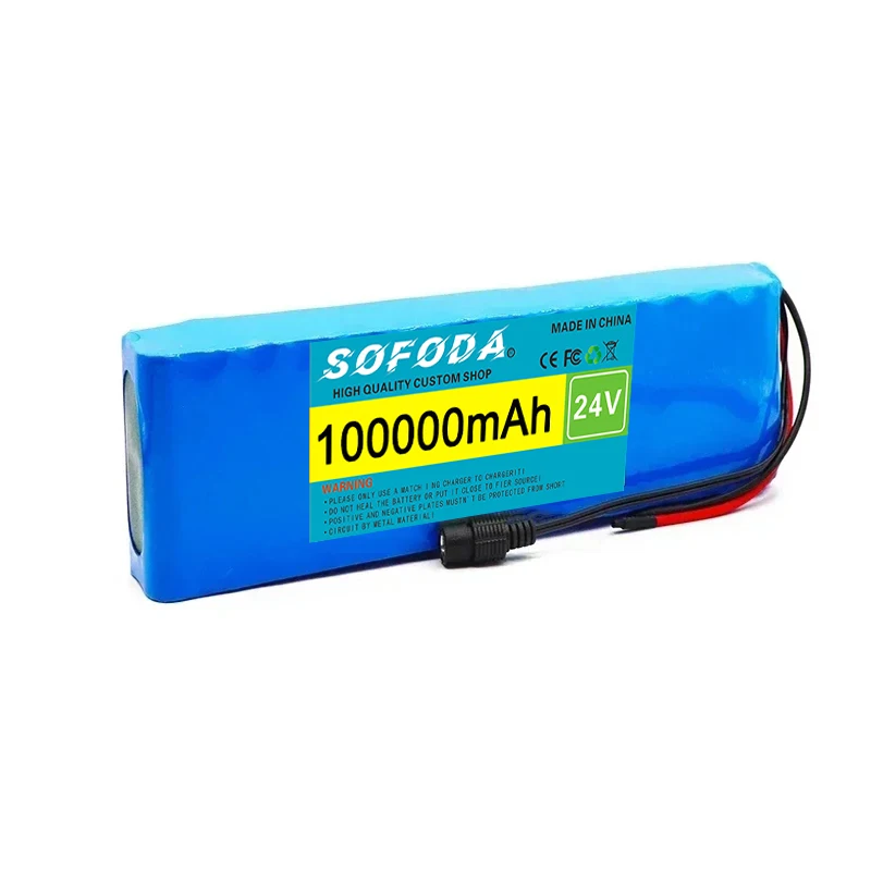 Аккумуляторный блок 18650, 7S3P, 29,4 В, 100 Ач, с BMS, подходит для двигателей 24–29,4 В + зарядное устройство 2 А (art.: 3920dbbbc8112) - 3920dbbbc8112