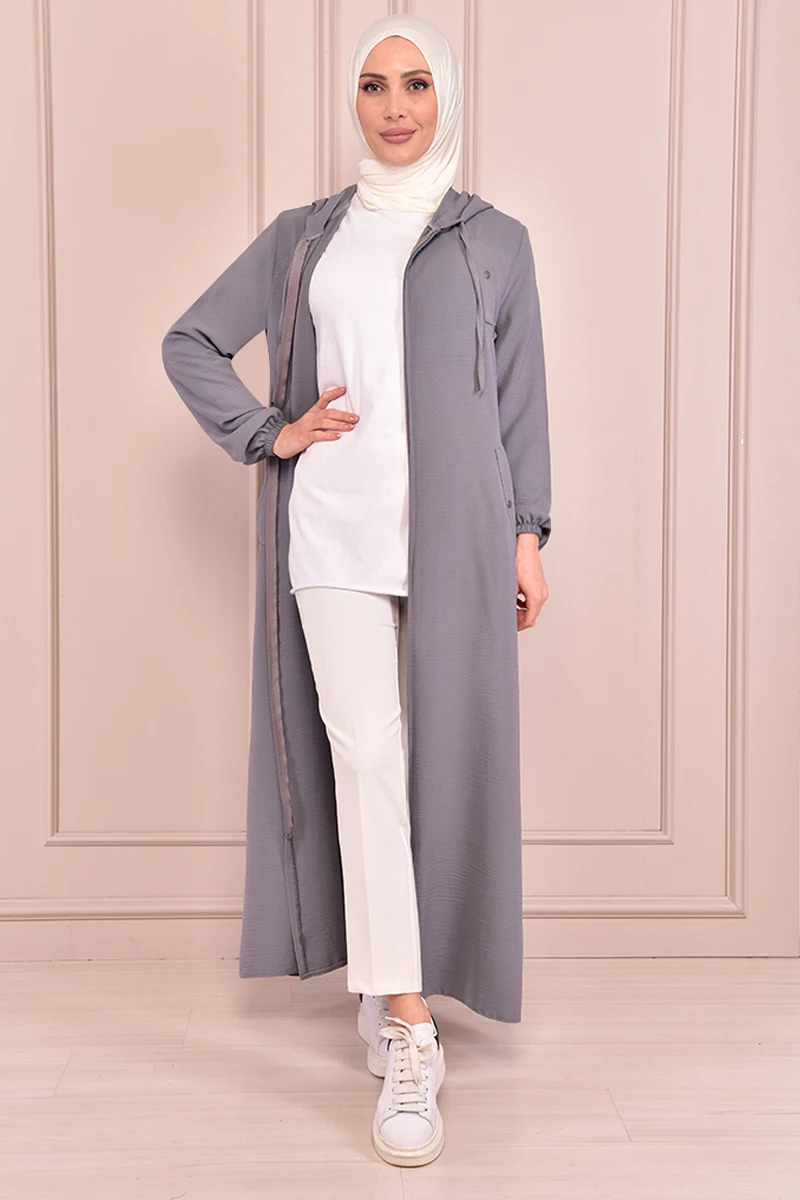 

Hooded Ferace Gray ORG3703