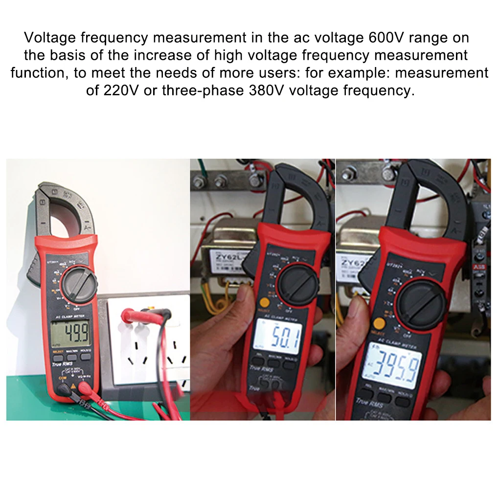 

Мультиметр-зажим, прецизионный детектор, ЖК-дисплей, цифровой дисплей, измеритель True RMS, портативный тестер с питанием от аккумулятора