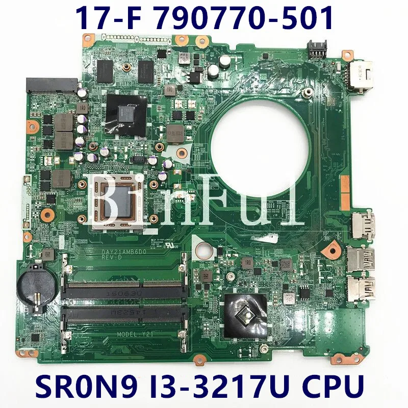 790770-501 790770-001 790770-601 для ноутбука PAVILION 17-F материнская плата A10-7300M CPU DAY21AMB6D0N DDR3 100%