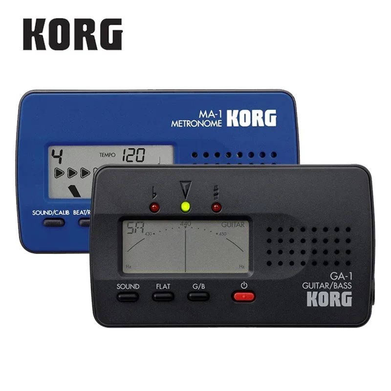 Korg MA1BL MA-1 MA-2 Гитарный одиночный метроном Visual Beat Counting Metronome GA-1 и бас-тюнер MA2