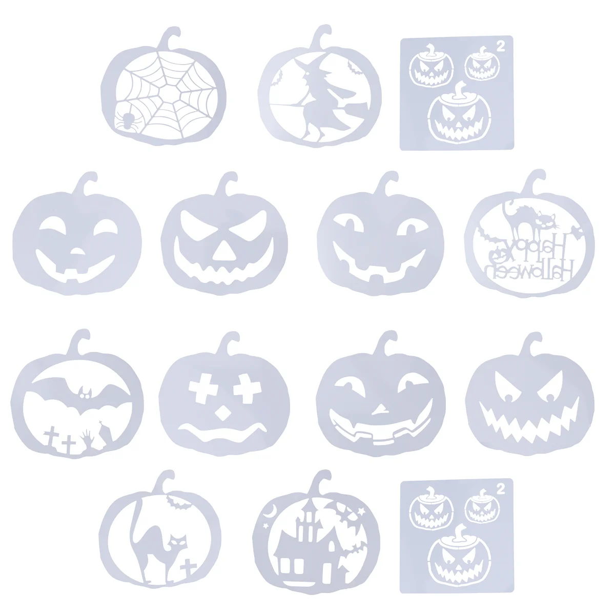 

Stencils Paintingfor Stencil Pumpkin Template Kids Reusablewood Scrapbookingplastic Templates Drawing Face Pattern Fall Holiday