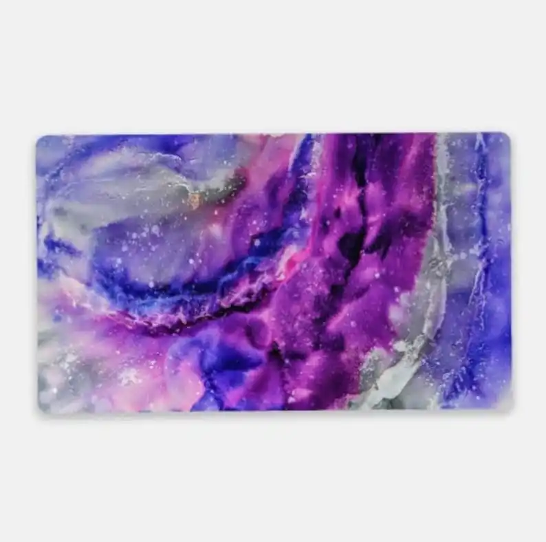 

Desk Mat, Large Mouse pad, Abstract Art Mousepad, Purple Mouse Pad, Large Mouse pad, Fine Art Mouse Pad, Mousepad of Painting, A