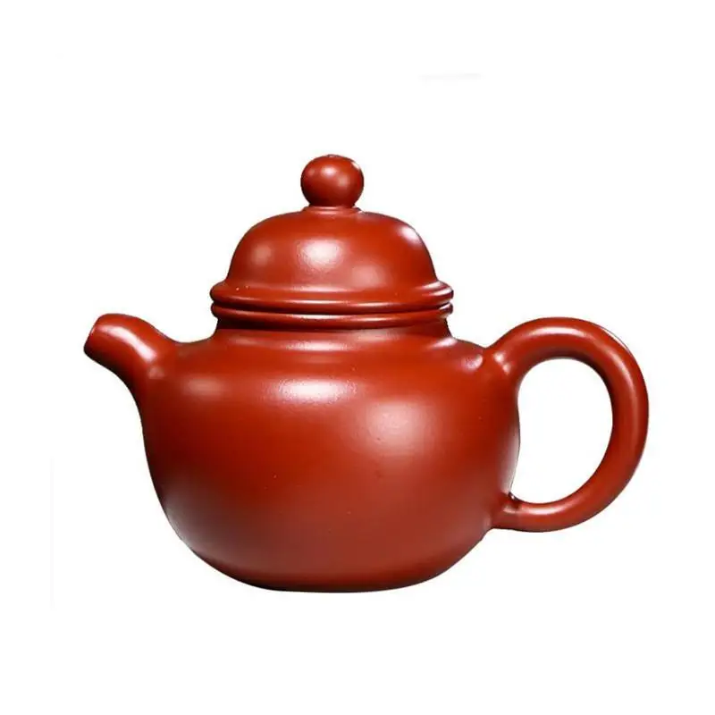 

110ml Authentic Yixing Purple Clay Teapot Famous Handmade Small Capacity Tea Pot Raw Ore Dahongpao Kettle Chinese Zisha Tea Set