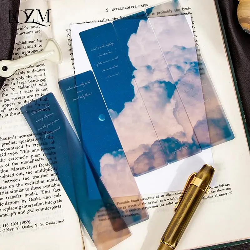 

Закладки из ПВХ для чтения, 5 видов