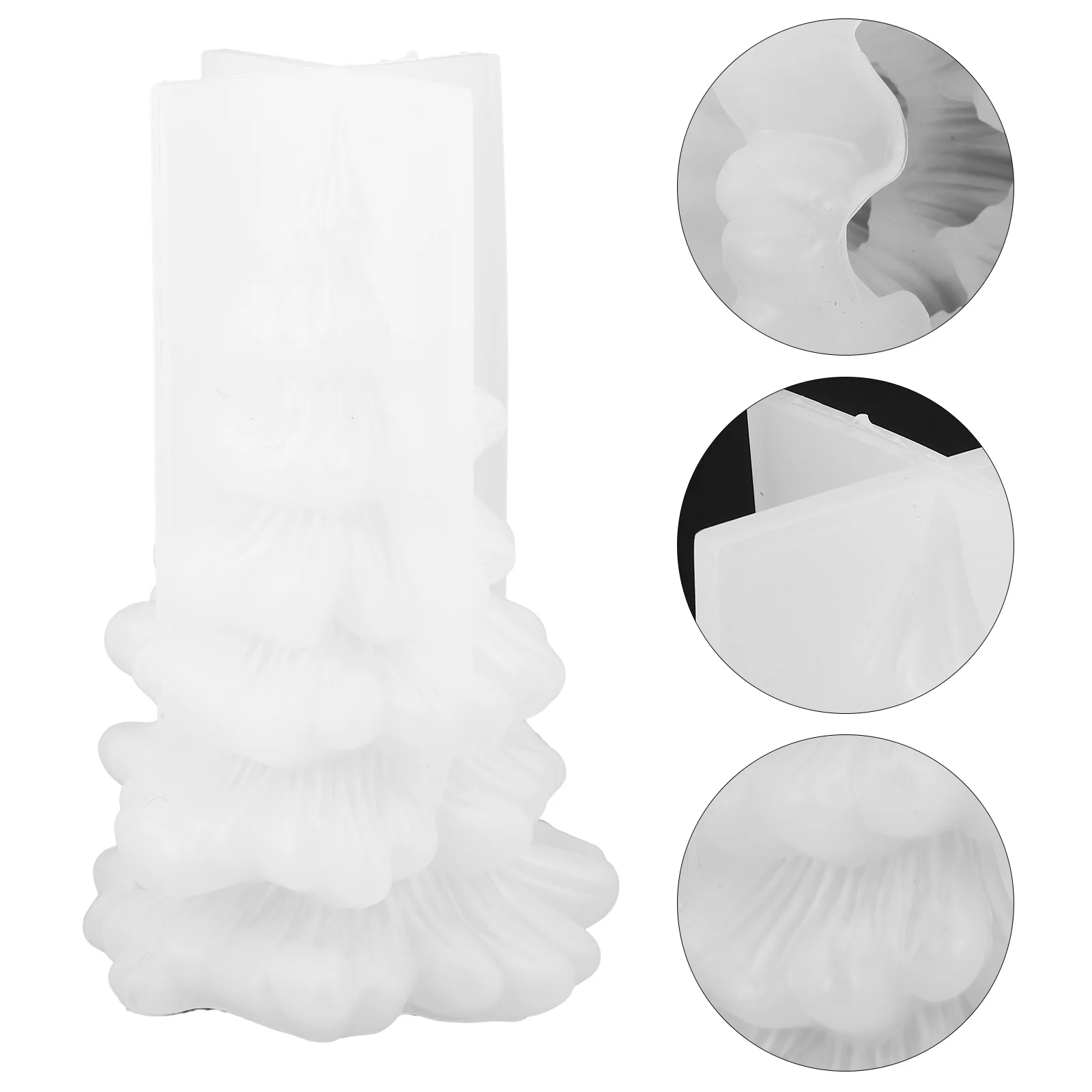 

DIY Cake Mold Silicone Molds Making Release Wax Christmas Theme Flexible
